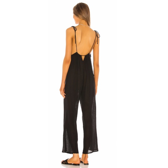 Tori Praver Athena Cover-Up Jumpsuit. - Picture 2 of 6